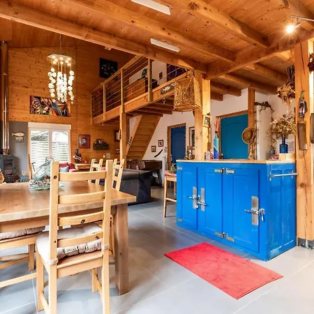 Maison De Pecheur En Bois 6 Personnes * 랑통