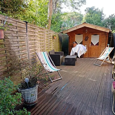 Maison De Pecheur En Bois 6 Personnes 펜션 *