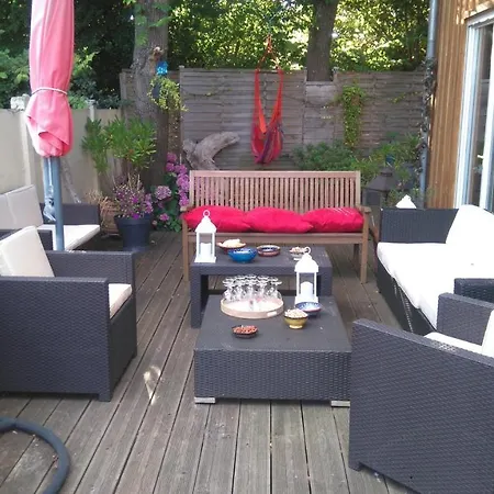 Maison De Pecheur En Bois 6 Personnes * 랑통